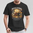 ON Back Book Of Revelation 4 Horsemen Of The Apocalypse T-Shirt Unique Gifts