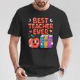 Best Teacher Ever Cute Apple Books School Classroom Vibes T-Shirt Unique Gifts Best Teacher Ever Cute Apple Books School Classroom Vibes T-Shirt Unique Gifts