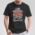 I Like Big Books Cannot Lie Librarian Reading Teacher T-Shirt Unique Gifts