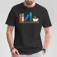 Book Books Shelf Coffee Reading Hobby T-Shirt Unique Gifts