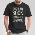 This Is My Book Character Costume T-Shirt Unique Gifts