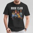 Book Club African American Bookworm Women Girl Reading T-Shirt Unique Gifts