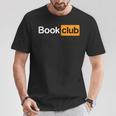 Book Club Logo For Novel Literature Reading Lover T-Shirt Unique Gifts