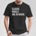 Book Club Organizer Meme Quote T-Shirt Unique Gifts