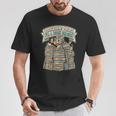 Book Dragon Bookworm Reader Retro T-Shirt Unique Gifts