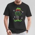 Im The Book Dragon Elf Christmas Librarian T-Shirt Unique Gifts