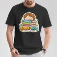 Book Hog Lover Hedgehog Owner Erinaceinae Bookworm Pun Joke T-Shirt Unique Gifts Book Hog Lover Hedgehog Owner Erinaceinae Bookworm Pun Joke T-Shirt Unique Gifts