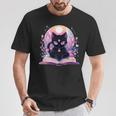 Book Lover Crystal Witchy Cute Cat Kawaii Pastel Goth T-Shirt Unique Gifts Book Lover Crystal Witchy Cute Cat Kawaii Pastel Goth T-Shirt Unique Gifts