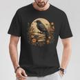 Book Lover Ideas Raven Reading Book Occult Crow T-Shirt Unique Gifts Book Lover Ideas Raven Reading Book Occult Crow T-Shirt Unique Gifts