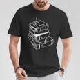 Book Lover Magical Wizard Christmas Reading Fan T-Shirt Unique Gifts