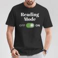 Book Lover Readers Reading Mode On T-Shirt Unique Gifts