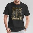 Book Lovers The Thirteen From Now Until Darkness Claims Us T-Shirt Unique Gifts Book Lovers The Thirteen From Now Until Darkness Claims Us T-Shirt Unique Gifts