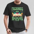 Book And Pajama Pajamas On Book Open T-Shirt Unique Gifts Book And Pajama Pajamas On Book Open T-Shirt Unique Gifts