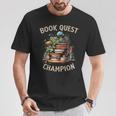 Book Quest Champion Fantasy T-Shirt Unique Gifts