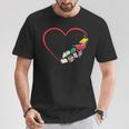 Book Reading Books Heart T-Shirt Unique Gifts