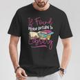 Book Reading If Found Please Return To Library T-Shirt Unique Gifts Book Reading If Found Please Return To Library T-Shirt Unique Gifts