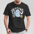 Book Reading Lover Halloween Ghost Librarian Reading Club T-Shirt Unique Gifts