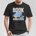 Book Whisperer Library Books T-Shirt Unique Gifts