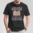 Book Worth Banning Is A Book Worth Reading Readers T-Shirt Unique Gifts Book Worth Banning Is A Book Worth Reading Readers T-Shirt Unique Gifts