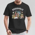 Bookaholic Addicted To Reading Book Lovers Literacy T-Shirt Unique Gifts Bookaholic Addicted To Reading Book Lovers Literacy T-Shirt Unique Gifts