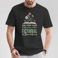 Bookish Fictional Character Book Lover T-Shirt Unique Gifts Bookish Fictional Character Book Lover T-Shirt Unique Gifts