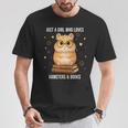 Bookish Girl Present Just a Girl Who Loves Hamster And Books T-Shirt Unique Gifts Bookish Girl Present Just a Girl Who Loves Hamster And Books T-Shirt Unique Gifts