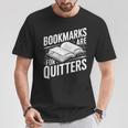 Bookmarks Quote Library Book Reader T-Shirt Unique Gifts Bookmarks Quote Library Book Reader T-Shirt Unique Gifts