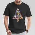 Books Christmas Tree Reading Club Librarian Library Xmas T-Shirt Unique Gifts Books Christmas Tree Reading Club Librarian Library Xmas T-Shirt Unique Gifts