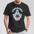 Books Reader Creepy Horror On Halloween Ghost Reading T-Shirt Unique Gifts