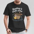 Booktrovert Shirt Reading Is Sloth Some Book Lover T-Shirt Unique Gifts Booktrovert Shirt Reading Is Sloth Some Book Lover T-Shirt Unique Gifts