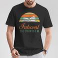 Bookworm Introvert Fun Book Lovers Reading T-Shirt Unique Gifts