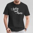 Bookworm Shirt For Book Lover Don't Judge a Book T-Shirt Unique Gifts