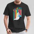 Booooks Boo Books Halloween Librarian Reading Lover Bookworm T-Shirt Unique Gifts