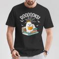 Booooks Ghost Read Books Halloween T-Shirt Unique Gifts