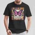 Butterfly Decor Book Butterfly Party Favors Purple Butterfly T-Shirt Unique Gifts