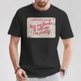Buy Books Tell Me I'm Pretty Library Card Book Lovers T-Shirt Unique Gifts Buy Books Tell Me I'm Pretty Library Card Book Lovers T-Shirt Unique Gifts