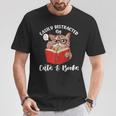 Cat Tshirt Easily Distracted By Cats And Books Cat For Men Women T-Shirt Unique Gifts
