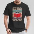 Cat I Read Books I Drink Coffee And I Know Things Book For Men Women T-Shirt Unique Gifts Cat I Read Books I Drink Coffee And I Know Things Book For Men Women T-Shirt Unique Gifts