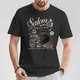 Cat Witch Salem Book Club Reading Halloween Book Lover T-Shirt Unique Gifts Cat Witch Salem Book Club Reading Halloween Book Lover T-Shirt Unique Gifts