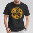 Celtic Book Of Kells Trinity Hounds T-Shirt Unique Gifts