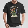 Chapter 11 Floral Book Birthday Reading Lover T-Shirt Unique Gifts