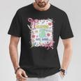 Chapter 3 Years Old 3rd Birthday Book Lover Coquette Bow T-Shirt Unique Gifts