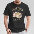 Chapter 6 Years Old For Book Lover 6th Birthday Bookworm T-Shirt Unique Gifts Chapter 6 Years Old For Book Lover 6th Birthday Bookworm T-Shirt Unique Gifts