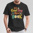 Cheerful Good Day To Read A Book Cozy Warm Bookworm T-Shirt Unique Gifts