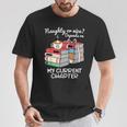 Christmas Book Lovers Naughty Or Nice T-Shirt Unique Gifts Christmas Book Lovers Naughty Or Nice T-Shirt Unique Gifts