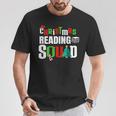 Christmas Reading Squad Xmas Book Lover Bookworm Literature T-Shirt Unique Gifts