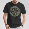 Coffee & Books & Trees & Mountains T-Shirt Unique Gifts