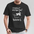 Coffee Cats And Books Ironic Kitty Literature T-Shirt Unique Gifts Coffee Cats And Books Ironic Kitty Literature T-Shirt Unique Gifts