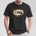 Comic Book Swear Bubble Pop Art Explosion Humor T-Shirt Unique Gifts