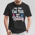 All The Cool Kids Are Reading Book Vintage Retro Sunset T-Shirt Unique Gifts All The Cool Kids Are Reading Book Vintage Retro Sunset T-Shirt Unique Gifts